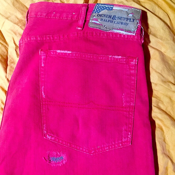 🔥Distressed RL Denim&Supply jeans! EUC - Picture 7 of 9
